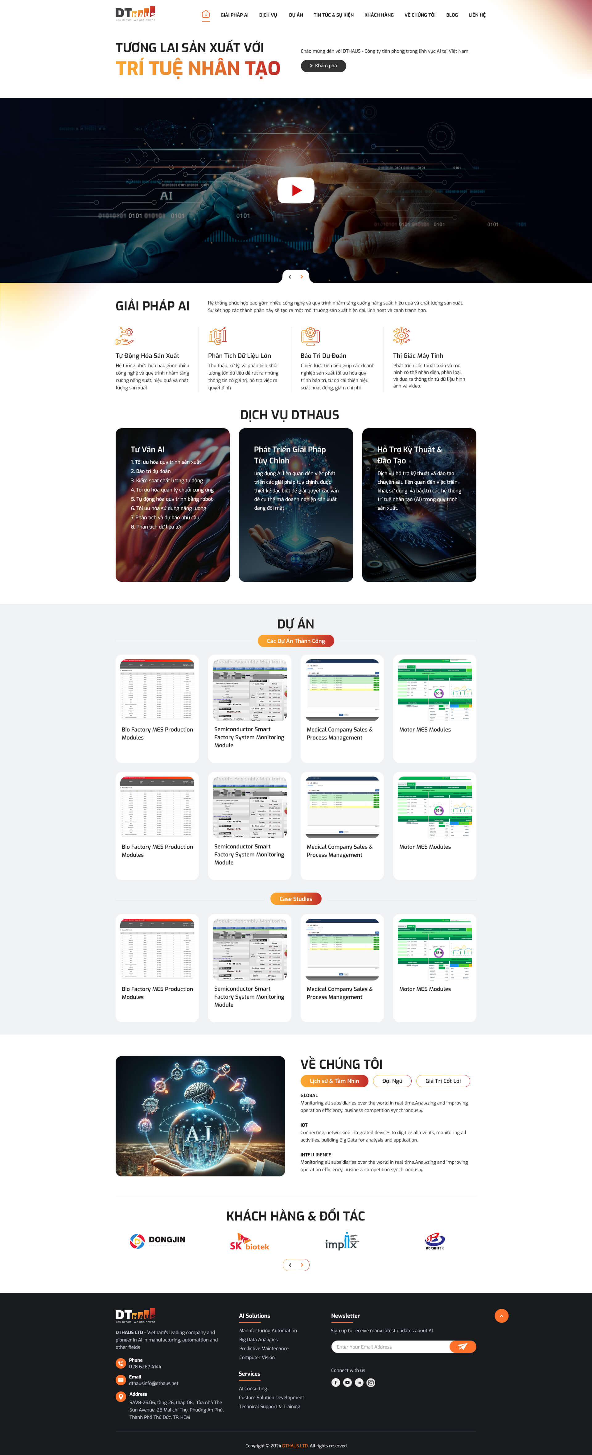FoxwebsitePro Dự án DtHaus